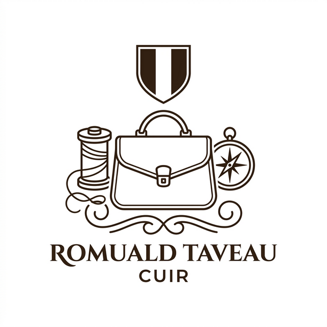 Romuald Taveau Cuir Logo